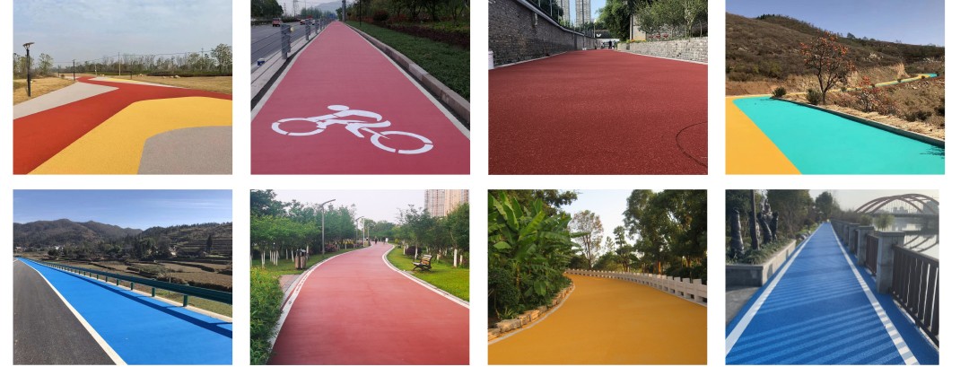 水性EAU彩色防滑路面_应用场景