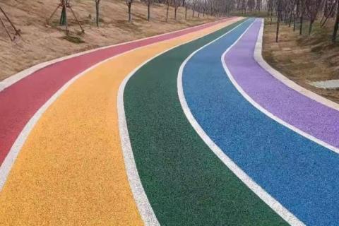 彩色沥青混凝土路面